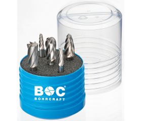 Bohrcraft Juego fresas rotativas metal duro R5 ALU